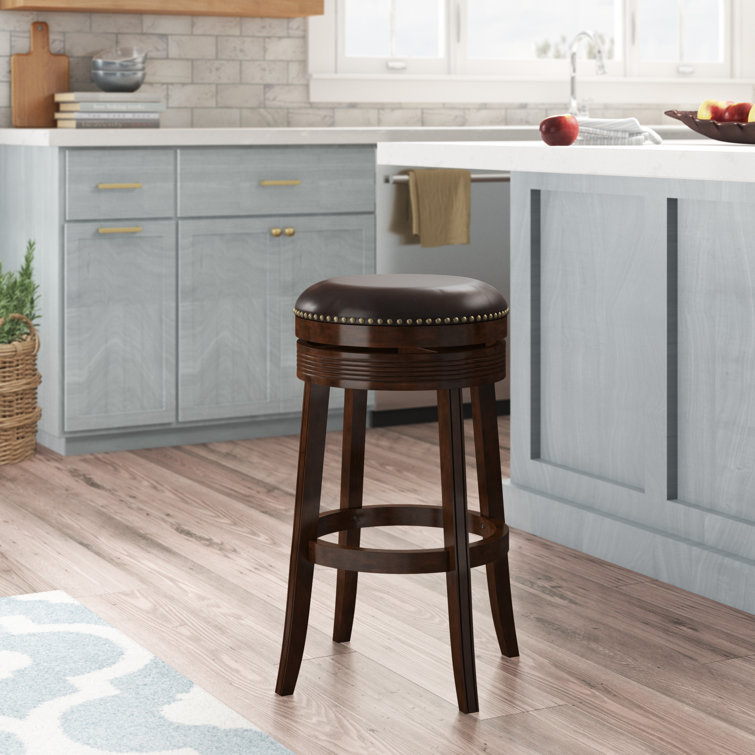 Darby Home Co Stolz Swivel Bar & Counter Stool & Reviews Wayfair